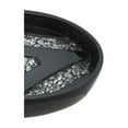 thumbnail image 5 of Sinatra Black Bath Accessories Soap Dish - 2"H x 5"W x 3"D, 5 of 5