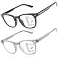 thumbnail image 1 of Gafas de lectura progresivas con enfoque múltiple DEHOTRE, paquete de 2 unidades, 2.50, 1 of 6