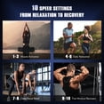 thumbnail image 3 of MARNUR Massage Gun Deep Tissue , 10 Speeds, 4 Heads, Quiet Muscle Massager with AI Smart Mode, 6H Battery, for Athletes & Home Use, 3 of 10