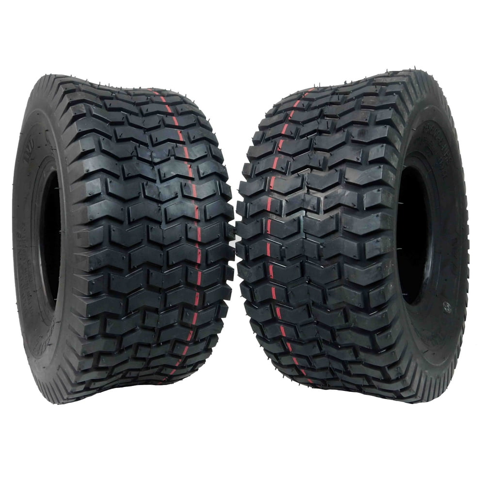 MASSFX 15x66 4 Ply Turf, Lawn & Garden Mower Tire 15x6x6 (Two Pack)