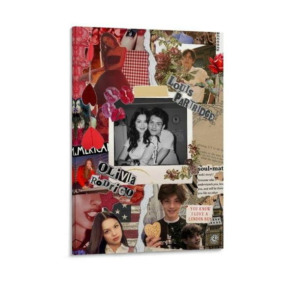 Olivia Rodrigo (66) Painting Vintage Poster Picture Print Wall Art Poster Painting Canvas Posters Artworks Gift Room Aesthetic