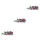 thumbnail image 5 of Bewildely Planta de flores artificiales Rosas falsas Plantas caseras Simulación decorativa Rosa para fiesta Balcón Guirnalda Decoración Type1 NO1, 5 of 6