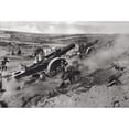 thumbnail image 2 of World War 1. Battle Of The Somme. Three 8-Inch Howitzers Of 39Th Siege Battery History (36 x 24), 2 of 2