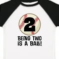 thumbnail image 4 of Inktastic 2nd Birthday Baseball 2 Year Old Boy Boys or Girls Toddler T-Shirt, 4 of 5