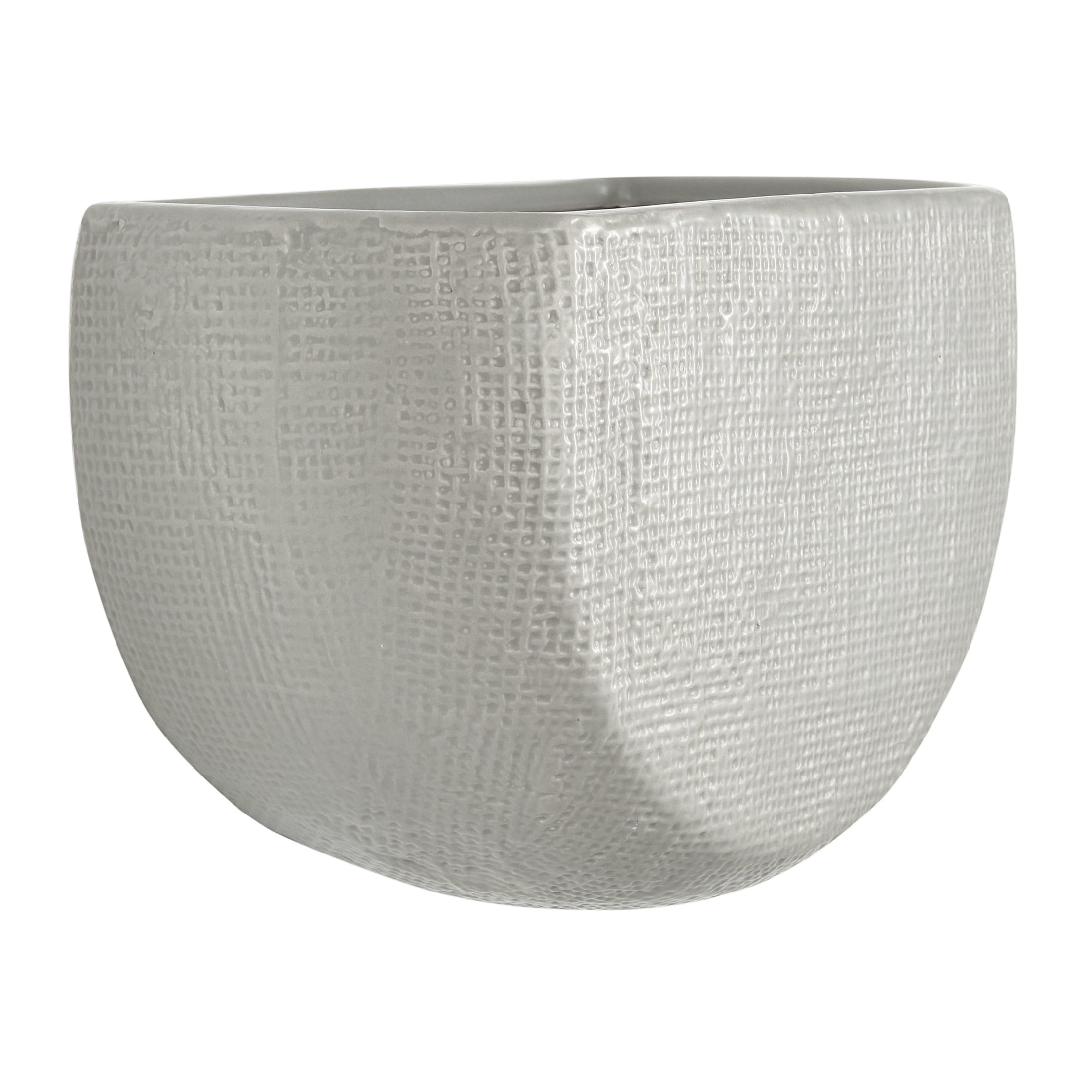 Main + Mesa Stoneware Wall Planters, Set of 2