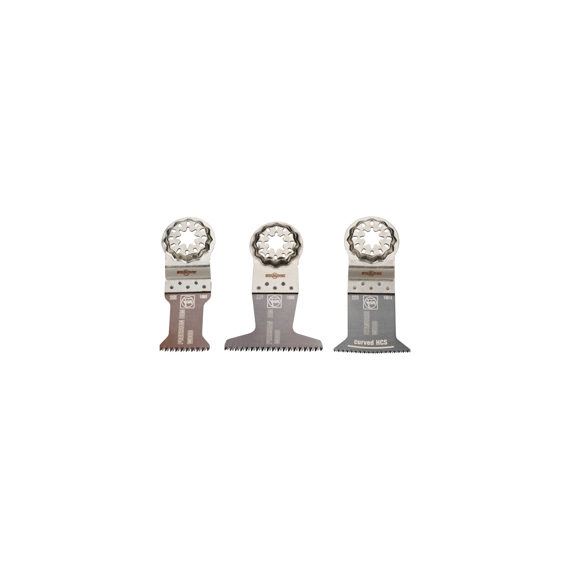 Fein Power Tools Fein Precision Wood Cutting Oscillating Blade Set - Pack of 6