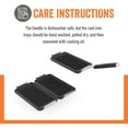 thumbnail image 7 of Yukon Glory 3-Pc Sear N Serve Cast Iron Grill Pan Set with Handle BBQ Grill Set, 7 of 7