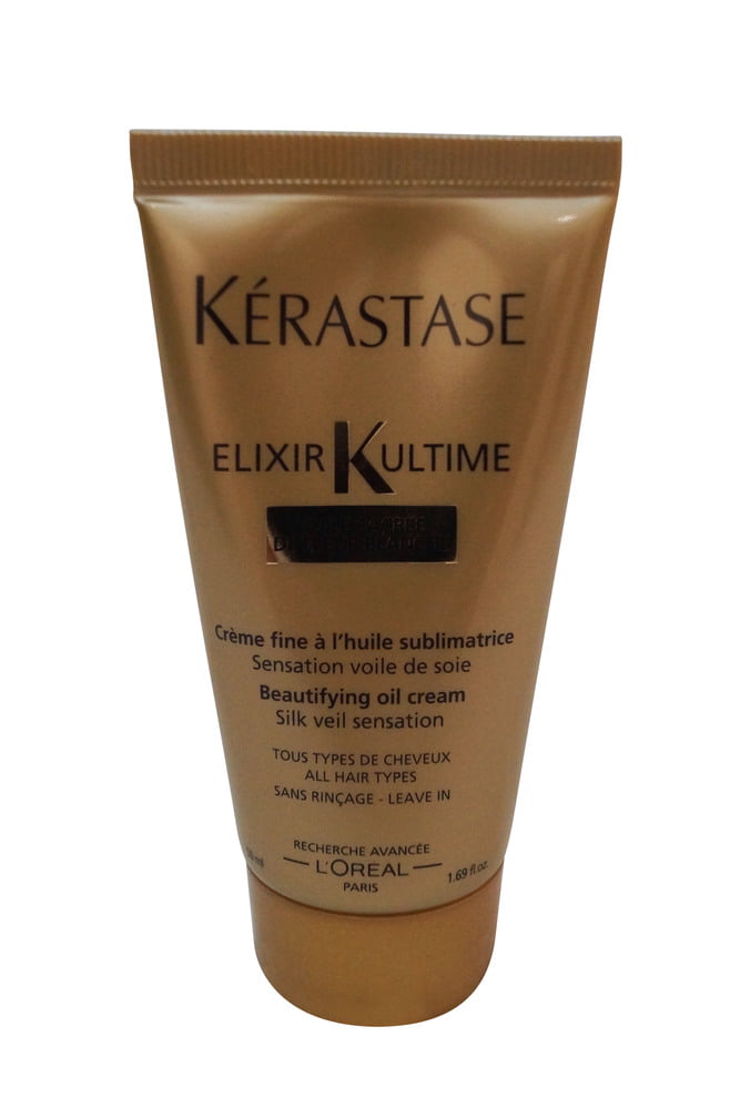 smal agitation arrestordre Kerastase Elixir Ultime Beautifying Oil Cream 1.69 oz - Walmart.com
