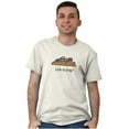 thumbnail image 2 of Life Is Crap Short Sleeve T-Shirt Tees Tshirts Life is Crap Convertible Mud Funny Mudding, 2 of 2