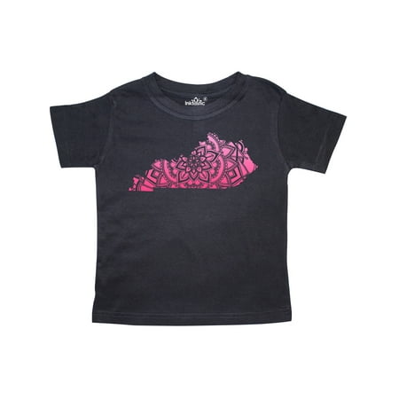

Inktastic Kentucky Silhouette Mandala Gift Toddler Boy or Toddler Girl T-Shirt