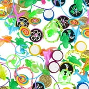Assorted Party Favors - 100 Pieces Mid-sized and Small-sized Toys for Easter Egg Fillers, Pinata Stuffer, Prizes, School Rewards, Playroom Display, Party Supplies