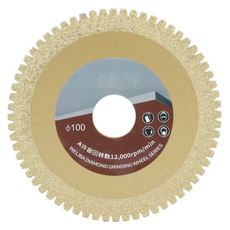 

100mm 60 Grit Diamonds Saw Blade Cutting Grinding Wheel Disc For Ceramic Tile Marble Stone