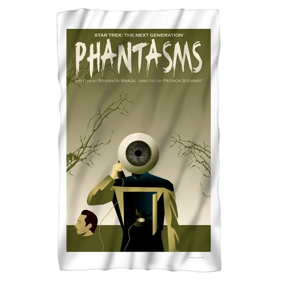 Star Trek TNG Season 7 Episode 6 Fleece Blanket (36x58)