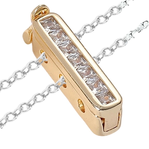 Chain Shortener, Metal Necklace Shortener Clasp for Thin Chain, Adjustable Chains Link Shorteners Clip for Necklace, Portable Chains Length Adjuster Clip, for Necklaces & Bracelets