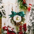 thumbnail image 5 of Danhjin Jingle Bells for Door Knob, Christmas Door Decorations with Velvet Ribbon, Festive Hanging Bells for Indoor Outdoor Home Holiday Decor, 4.7*2*3.9in, 5 of 6