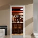 thumbnail image 5 of CHAO Barra de bar 77x200cm Etiqueta de puerta 3d Bodega Foto Mural Trompe L'oeil Pegatinas de pared Pvc Papel tapiz impermeable para dormitorio Baño Cocina Decorat, 5 of 5
