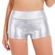 thumbnail image 1 of Pantalones Cortos de Verano para Mujeres de Color Sólido Perforado con Bordes Pantalones Casuales con Bolsillos, 1 of 6