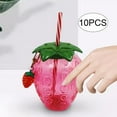 thumbnail image 5 of Pour 10 Pcs Tasse en Forme de Fraise, Tasse pour, 5 of 5