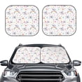 thumbnail image 2 of Balery Cute Koala Parasol para parabrisas de coche de 2 piezas | Parasol plegable para parabrisas delantero de coche para la mayoría de sedanes-Medium, 2 of 6
