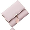 thumbnail image 1 of FloreceBien Cartera de mujer con RFID, cartera pequeña y de formato corto, cartera de mujer de piel sintética, cartera pequeña, monedero para mujer. El color es muy bonito, con varios compartimentos., 1 of 5