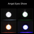 thumbnail image 2 of Faros delanteros universales para coche eléctrico, motocicleta, U7, ojos de ángel, superbrillantes, modificados, para triciclo, 2 of 5