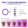 thumbnail image 3 of Annular LED Plant Light,Small Growth Light USB Timing Dimming Suitable For Indoor Plant Potted Succulent Fish Tank Light ,Super Long Life, 3 of 7