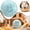 White, variant on Clear Colored Hamster Exercise Ball, Small Pet Running Activity Toy Ball, Hamster Run Wheel Play Ball for Gerbil Mice Small Animals Habitat Accessories