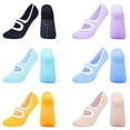 thumbnail image 4 of Chaussettes de Yoga Antidérapantes avec Grips, Chaussettes de Ballet pour Femmes, 4 of 5