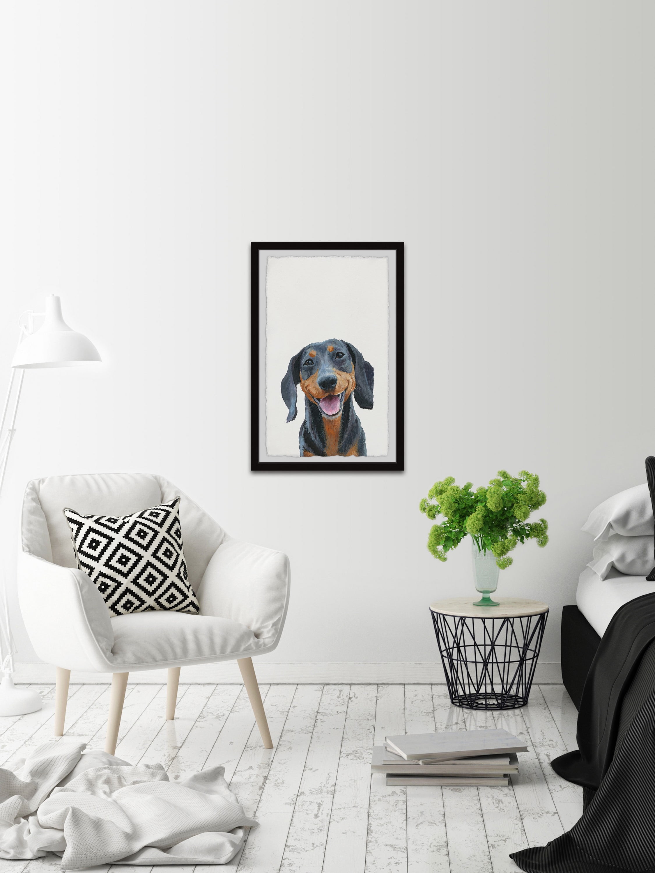 Marmont Hill "One Big Smile" Framed Painting Print