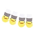thumbnail image 4 of Calcetines tejidos antideslizantes 4pcs para ropa de mascotas Yuyangstore  Calcetines protectores Puppy Paw, 4 of 8
