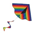 thumbnail image 1 of Cometa Delta de rayas arcoíris en la brisa 42" Twister Tail 3158 In the Breeze In the Breeze, 1 of 2