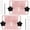 Pink: Quantity/2, variant on Ikoopy Polymer Clay Earring Drill Guide Piercing Tool for Clay Beads Hole Positioning Design Wear Resistant for Jewelry Making Crafts DIY Projects