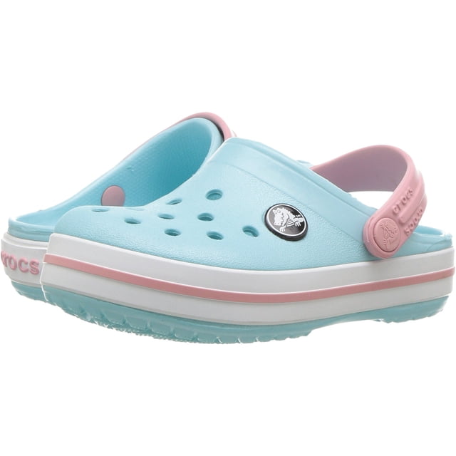 Crocs Crocband Zueco Infantil Ice Blue/White Talla 13