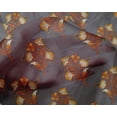 thumbnail image 4 of oneOone Silk Tabby Fabric Leaves & Floral Block Print Fabric By The Yard 42 Inch Wide, 4 of 4