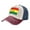 Navy And Red, variant on Bolivian Flag Distressed Baseball Cap Dad Hats for Men Women Vintage Trucker Hat Low Profile Ball Caps