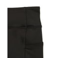 thumbnail image 3 of Athletic Works Girls Pull-On Bike Shorts, Black (Large), 3 of 3