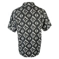 thumbnail image 2 of Tommy Bahama Men's Mazatlan Geo Print Sport Shirt (S, Black), 2 of 4