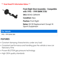 thumbnail image 2 of Front Right Strut Assembly - Compatible with 1995 - 1999 BMW 318ti 1996 1997 1998, 2 of 2