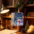 thumbnail image 4 of AURIGATE Acrylic Christmas Money Holder Ornament Clear Cash Gift Ball with Slot and Velvet Ribbon Double Sided Printed Hanging Decoration for Tree Holiday Gift, 4 of 6