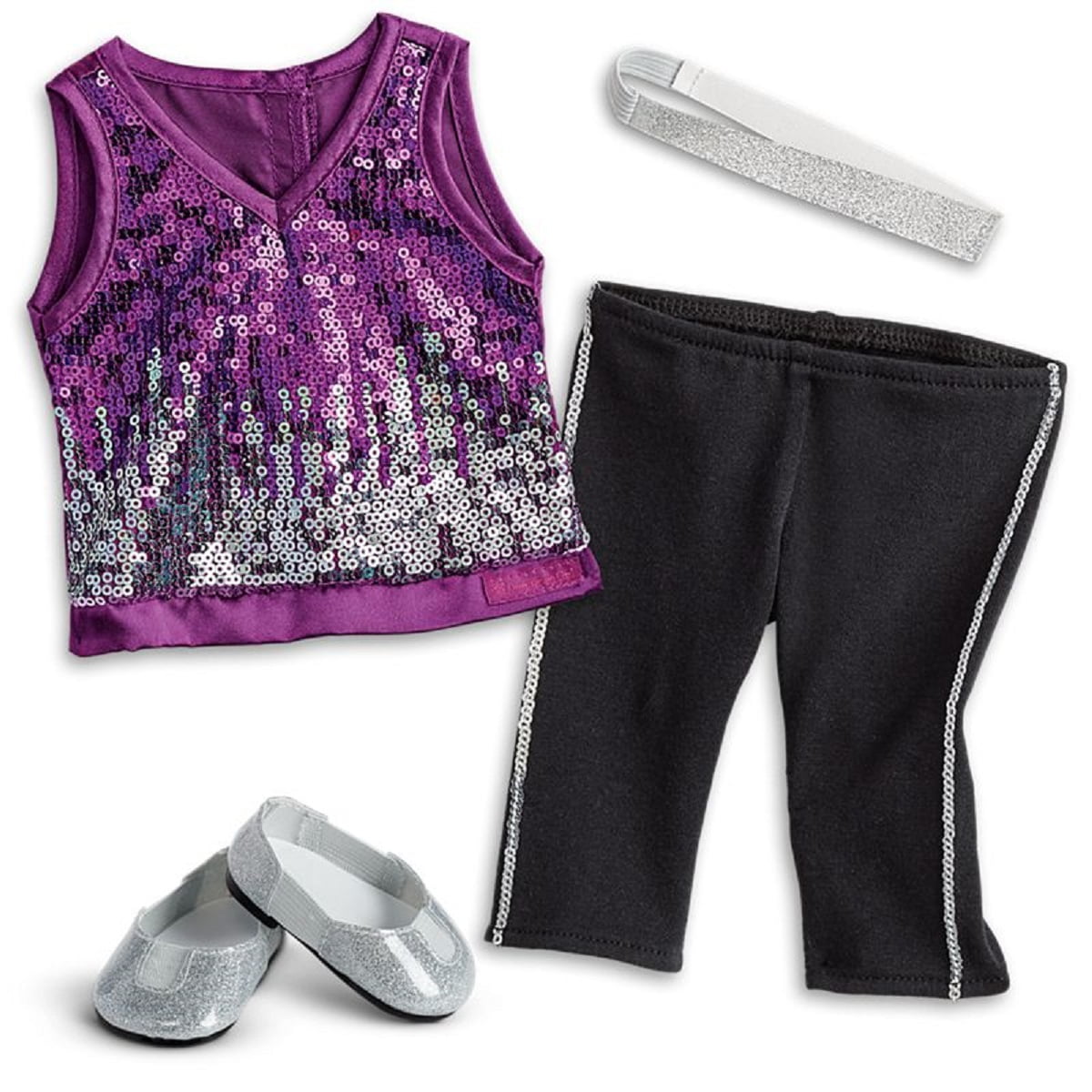 American Girl Gabriela Sparkling Sequins Outfit for 18" Dolls (Doll Not Included)