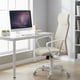 thumbnail image 3 of SONGMICS Silla de Oficina, Giratoria Ergonómica, Escritorio, Altura Ajustable e Inclinable, Asiento Tapizado, Carga de 120 kg, Beige Capuchino MOBN034K01, 3 of 8