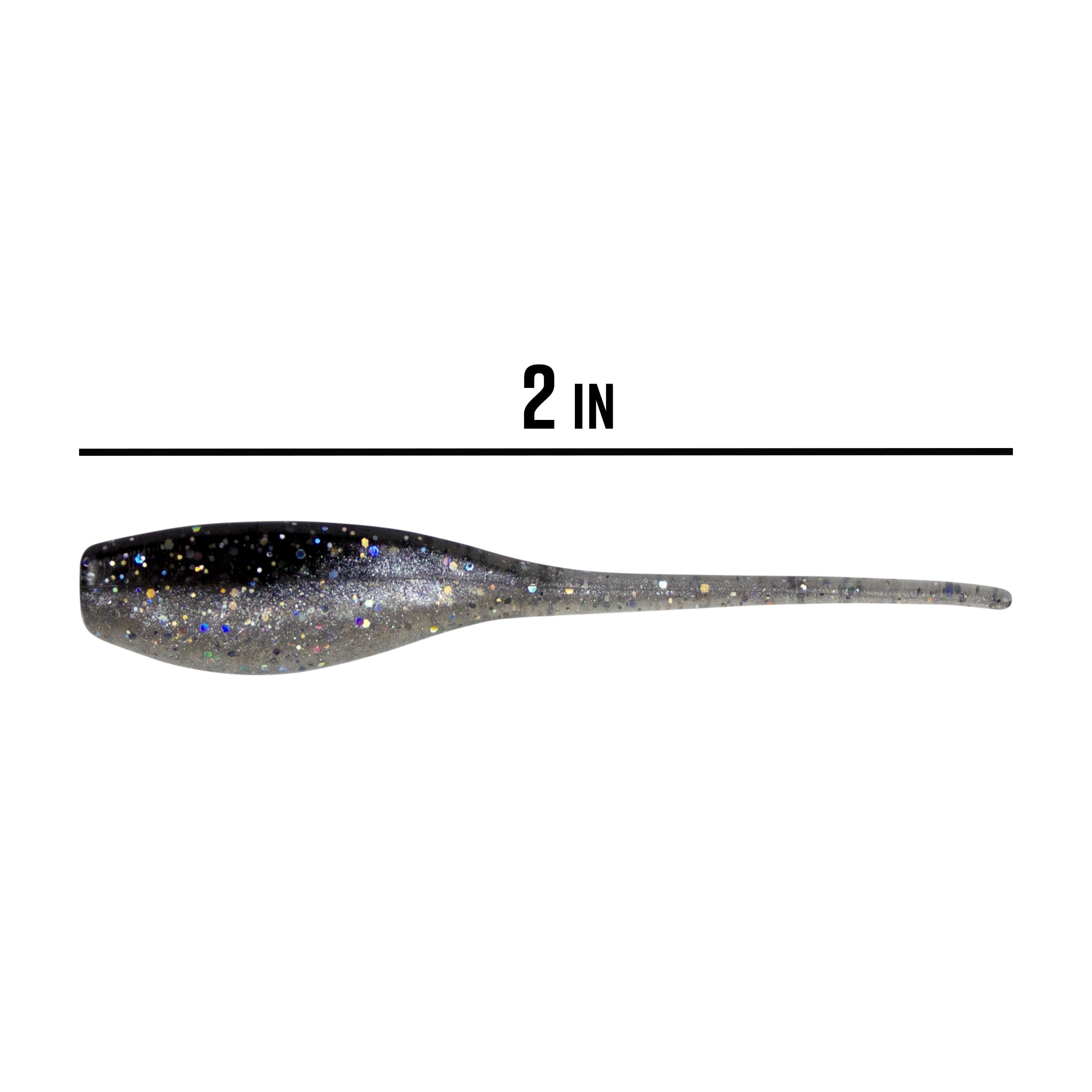 (2 pack) Bobby Garland Baby Shad Crappie Bait 2" Threadfin Shad 18 Count