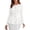 White, variant on Women's Fall Lightweight Cardigan Sweaters | Long Sleeve Peplum Tops, Button Up, Slim Fitted, Flared Hem, Soft Ribbed Knit, Business Casual Outfits, Winter Trendy Clothes