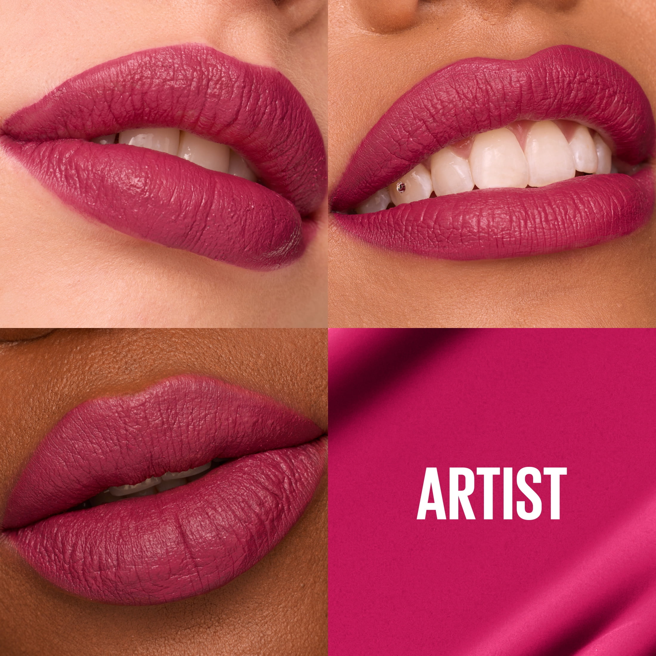 (2 pack) Maybelline Super Stay Matte Ink City Edition Liquid Lipstick Makeup, 120 Artist