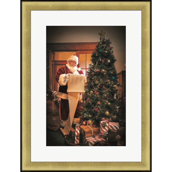 Great Art Now Naughty or Nice? by Dee Dee, Framed Wall Art, 19.25W x 25.25H