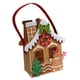 thumbnail image 2 of Bolsa de regalo de Navidad, bolsa de fieltro con forma de casa de jengibre, bolsa de galletas, bolsa de manzana, muñeca novedosa Estilo A, 2 of 9