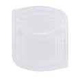 thumbnail image 4 of Karat OPS Lid for 36oz PP Plastic Microwaveable Black Take Out Box, 2 Compartment - 300 ct, 4 of 10
