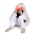 thumbnail image 2 of Voice Control Halloween Skull, Animated Skull Decoration with Sound Effects and Light, Scary Halloween Props for , Spooky Home Decor Indoor Outdoor, 2 of 6