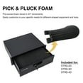 thumbnail image 2 of Sound Town 19-inch 3U Locking Rack Drawer, with Protection Foam (STRD-3D), 2 of 7