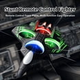 thumbnail image 3 of 2026 Upgraded RC Jet-RC Stunt Fighter Jet Toy for Adult with 360° Flips & LED Lights, Remote Control Airplanes Foam Planes Drone with Battery & Fan Blade (Pink + 1 Battery), 3 of 8